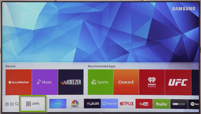 Apps Samsung Smart Tv