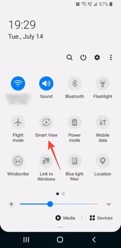Smart View On Android Phone