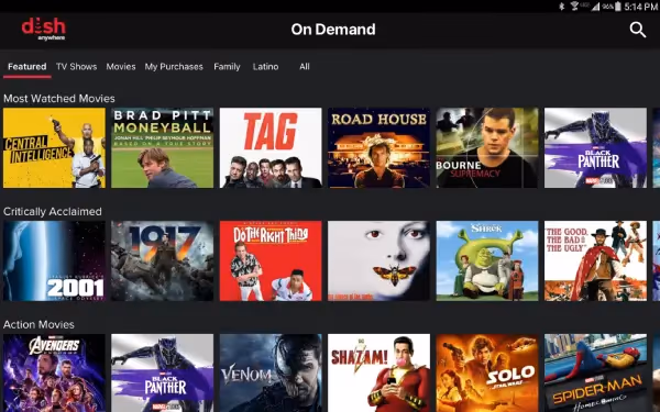 Dish Anywhere On Demand