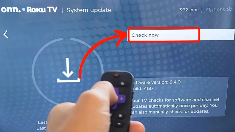 Onn Roku Tv System Update