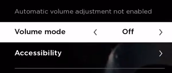 Disable The Volume Mode 2