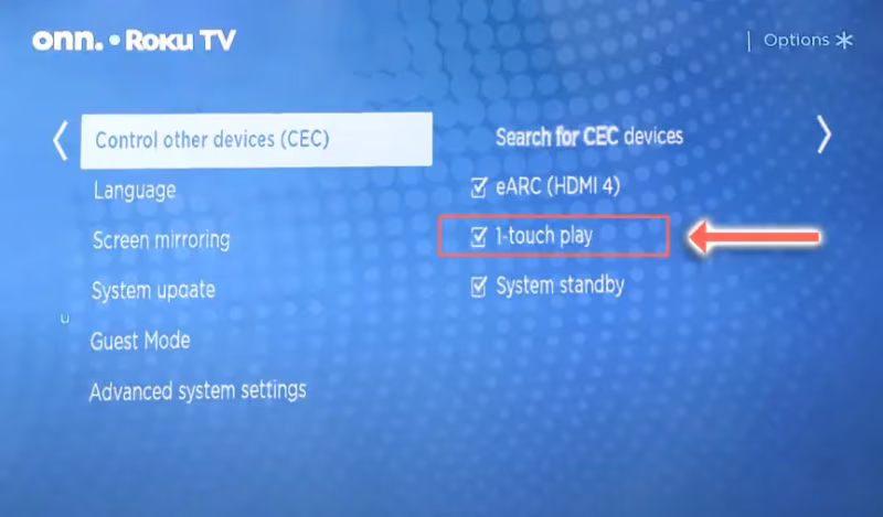 Onn Roku Tv Control Other Devices (cec)