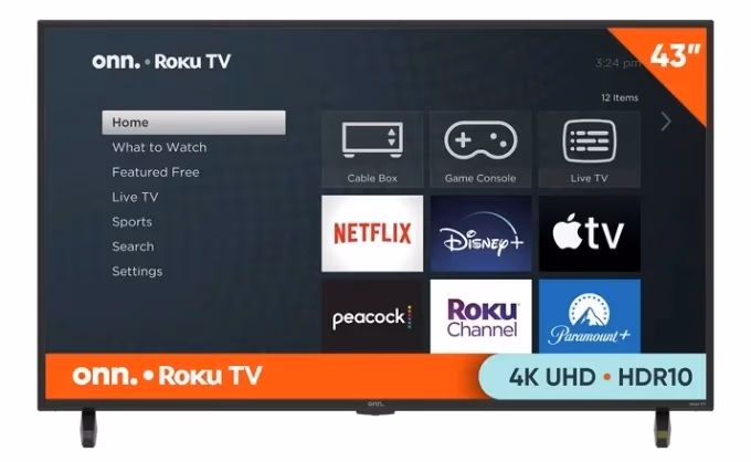 Onn Tv 4k Ultra Hd 43 Inch