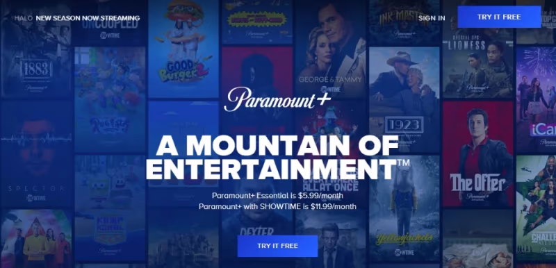 Paramount Plus Try It Free