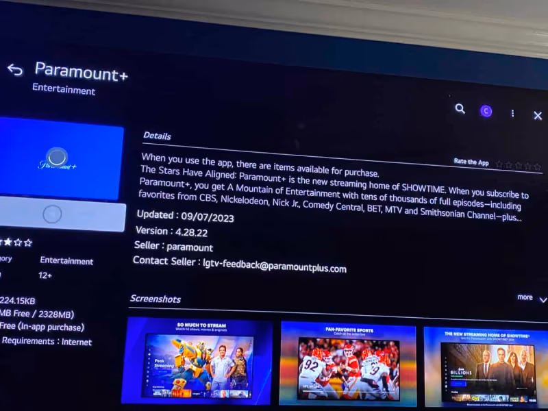 Lg Tv Install Paramount Plus 3