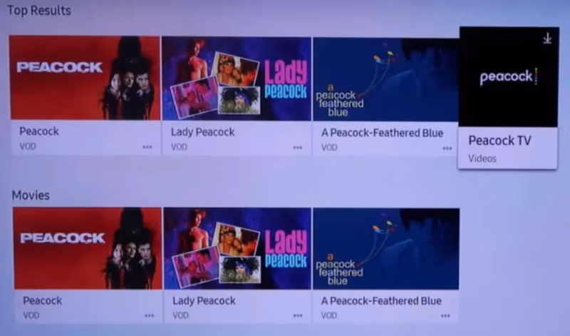 Samsung Tv Peacock Install 