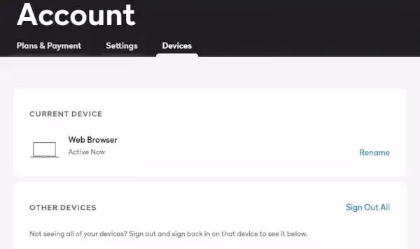 Sign Out And Sign In