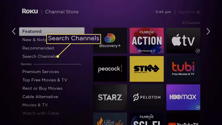 Add Peacock Directly On Your Roku 2