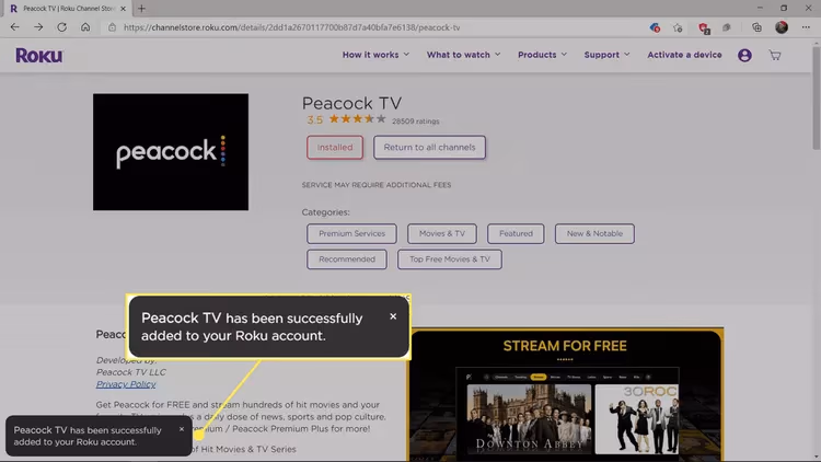 Get Peacock Tv From Roku Website 5
