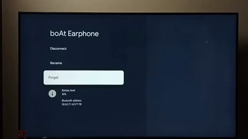 Philips Tv Disconnect Paired Devices