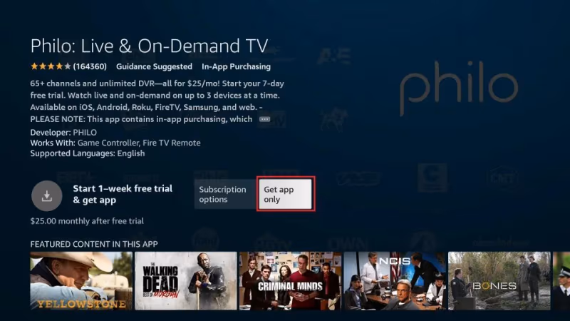 Install Philo On Amazon Fire Tv 5