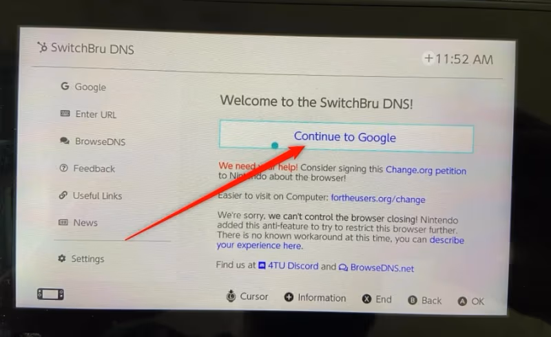 Activate The Hidden Web Browser On Your Nintendo Switch 12