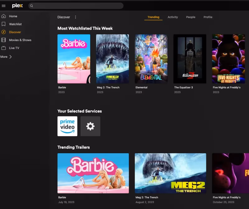 Plex Discover