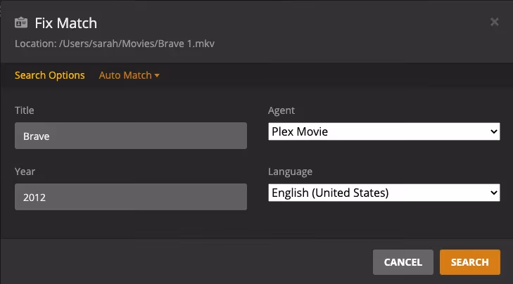 Plex Fix Match 1