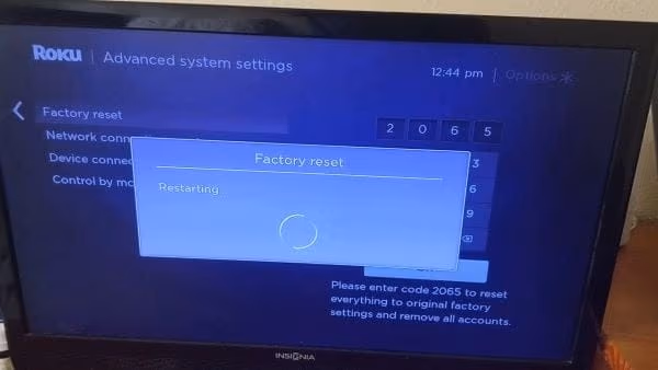 Perform a Factory Reset 