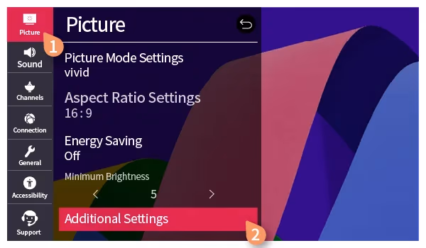 Lg Tv Picture Additional Settings