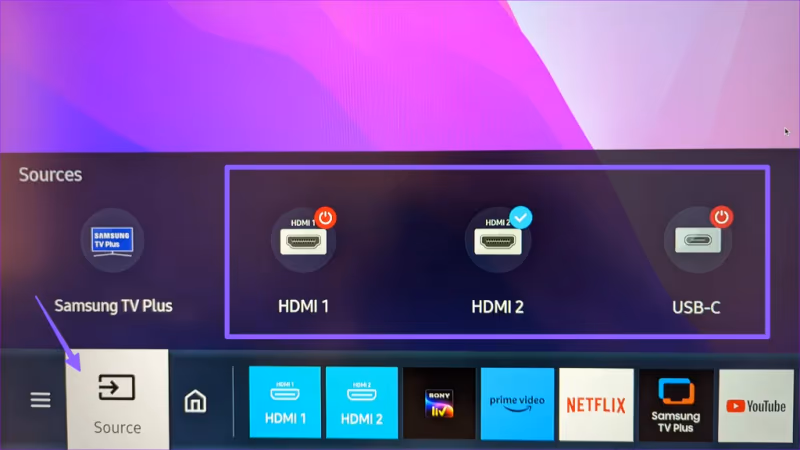 Samsung Tv Input Source