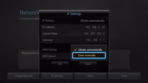 Refresh your DNS settings