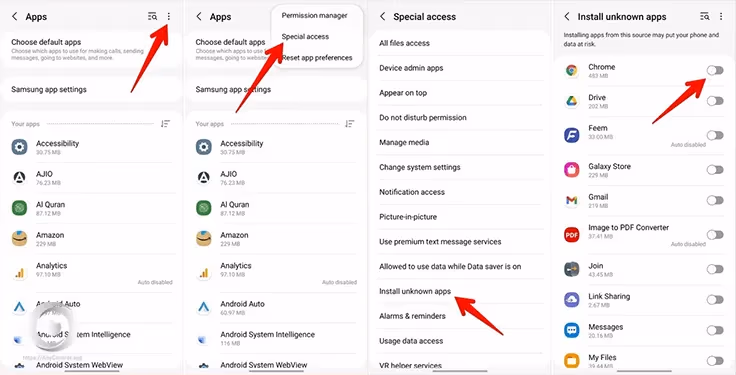 Install Unknown Apps