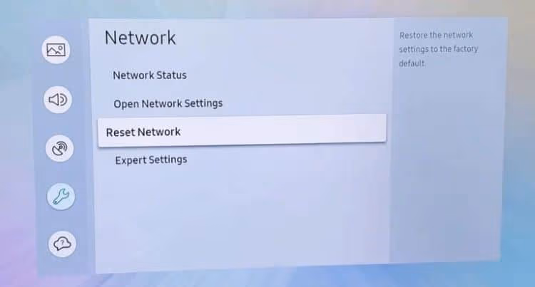 Reset The Network Connection Of Your Samsung Tv 1