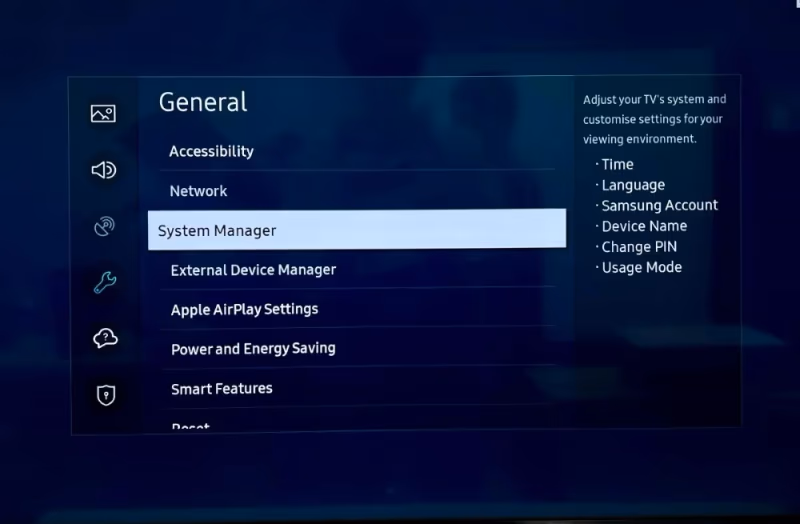 Samsung Tv System Manager