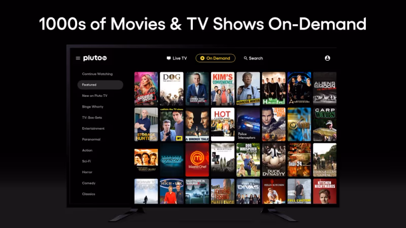 Pluto Tv Demand Library