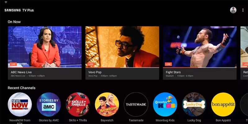 Samsung Tv Plus Interface Customization And Controls