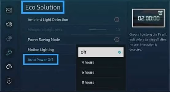 Adjust Eco Mode