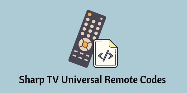 Sharp TV Universal Remote Codes 