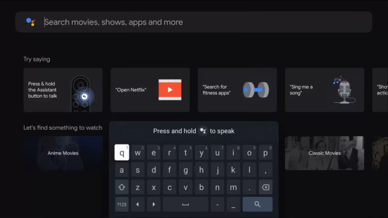 Search app Google Play Store