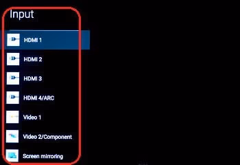 Switch to the Correct TV Input