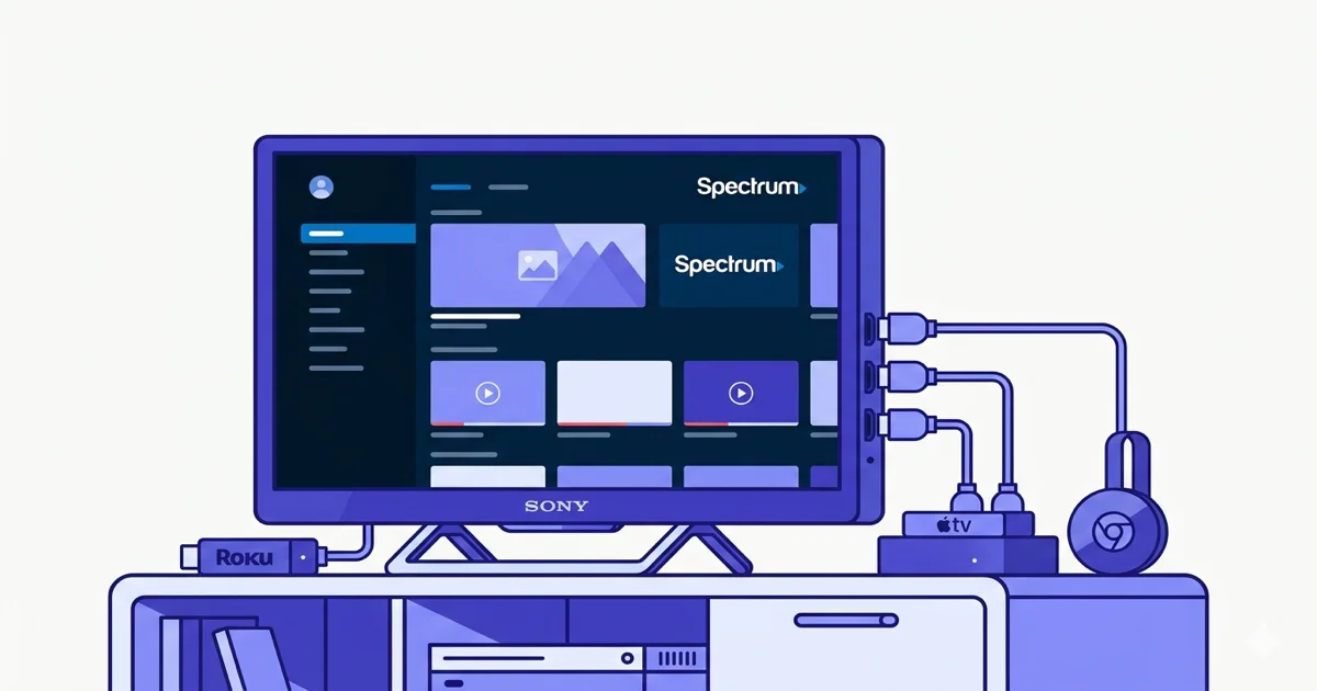 Spectrum Watch How to Watch Spectrum TV on a Sony Smart TV (2026)