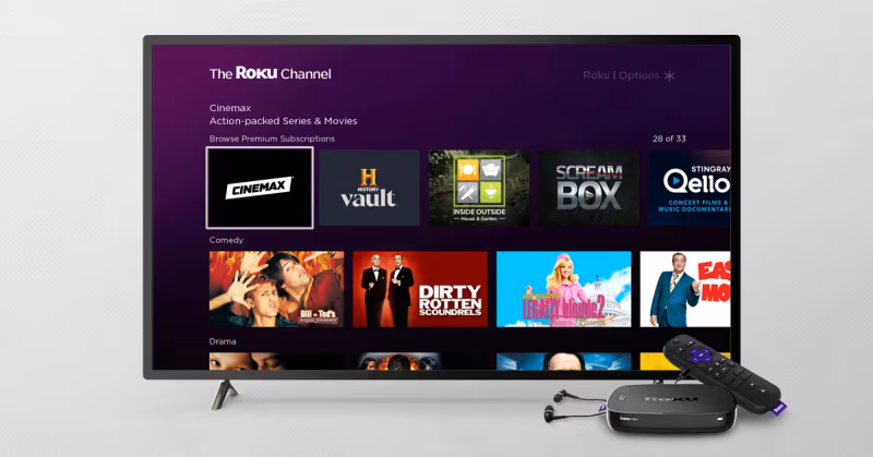 Cinemax Roku