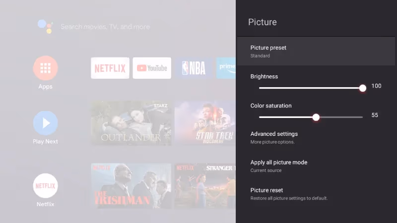 Tcl Tv Adjust Tv Picture Settings