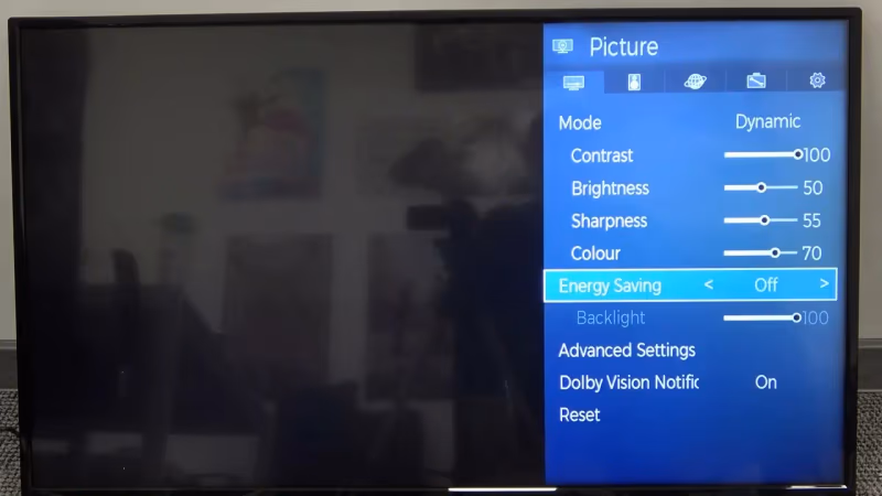 Toshiba Tv Setting Picture