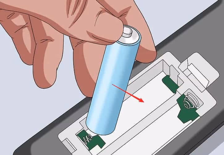 Power cycling the Vizio remote