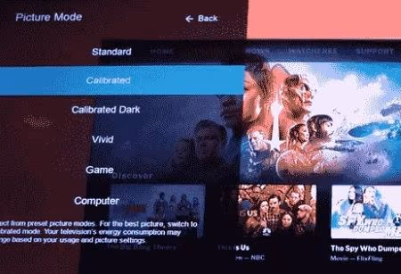 Change Picture Mode Settings