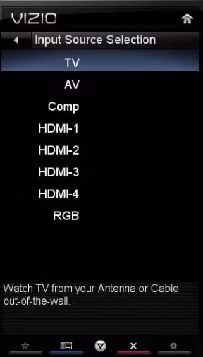 Vizio Tv Input Source