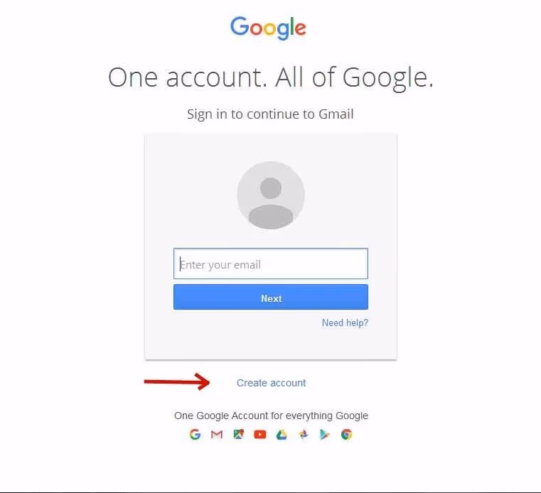 Create A Free Gmail Account