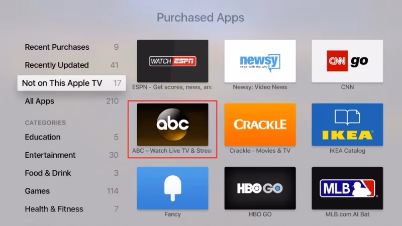 Apple Tv App Store Abc