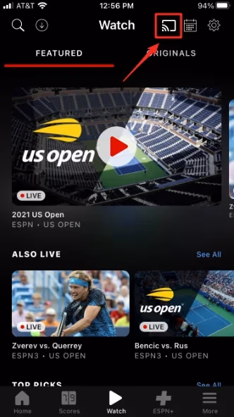 Espn+ App Cast