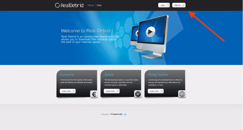 Sign Up For Real Debrid