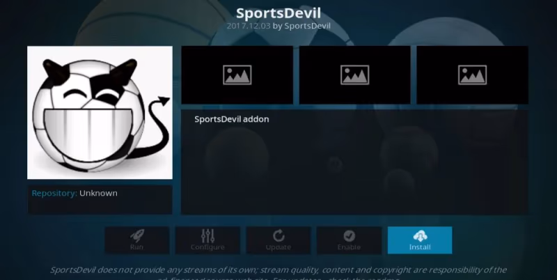 Sportsdevil Kodi Addon