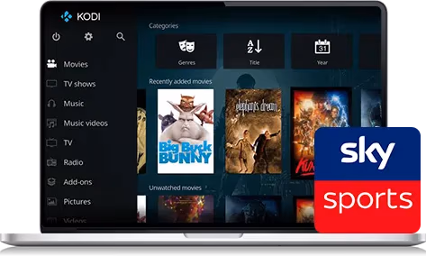 Watching Sky Sports On Kodi