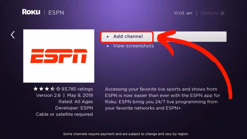 Steps To Add Espn App On Roku 3