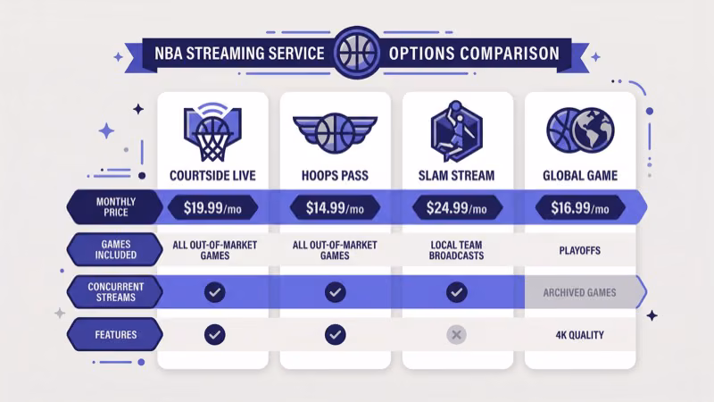 YouTube TV Sling TV fuboTV and DirecTV Stream NBA streaming services on Fire TV Stick