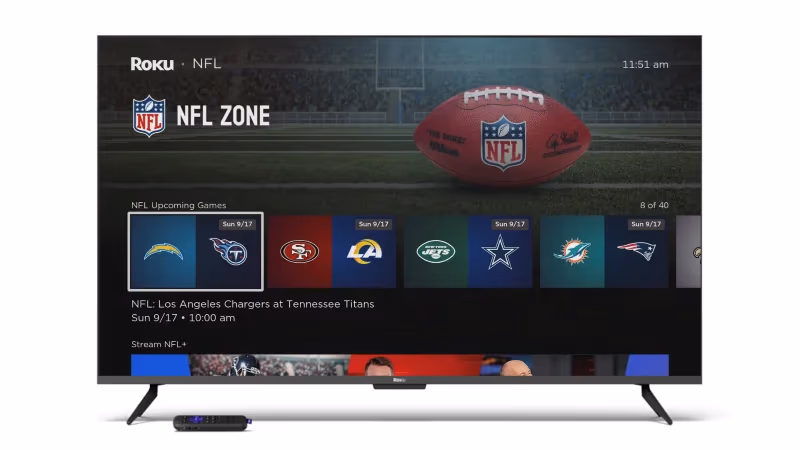 Roku Sports Experience And Nfl Zone