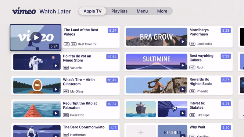 Adding a private Vimeo video to Watch Later list from a desktop browser