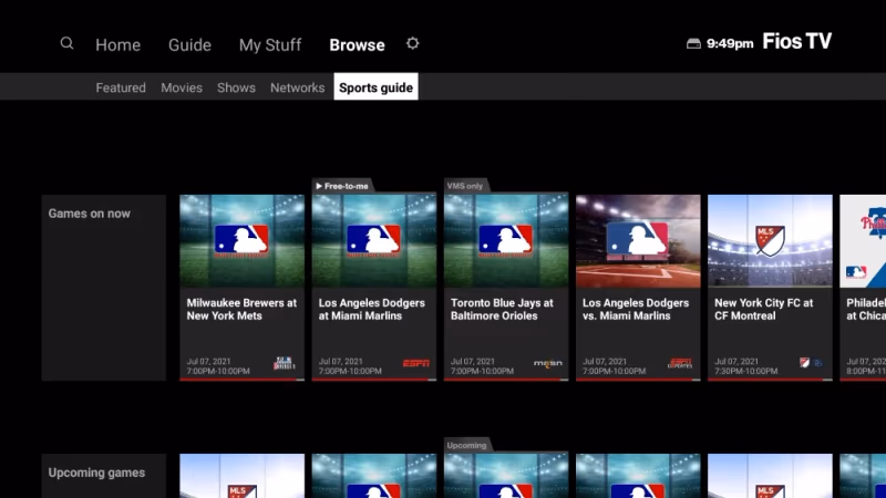 Fios Tv Sports Channels