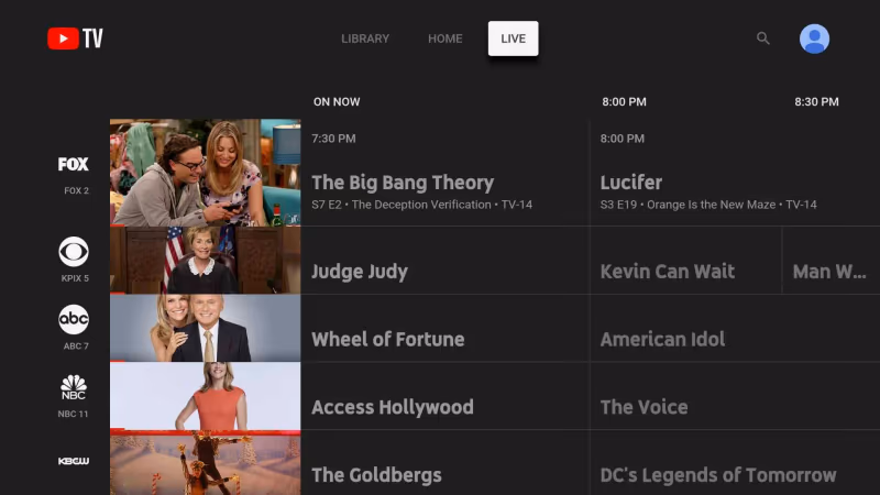 Youtube Tv Channels 1